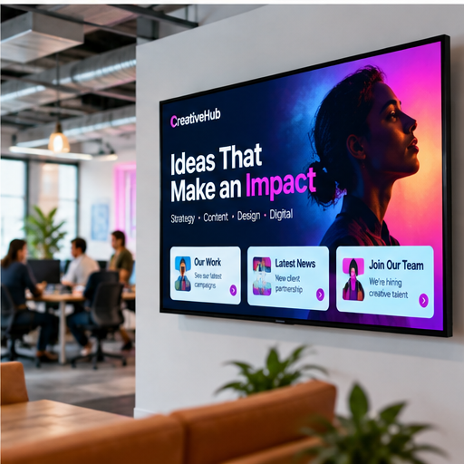 Media & Marketing Agency digital signage