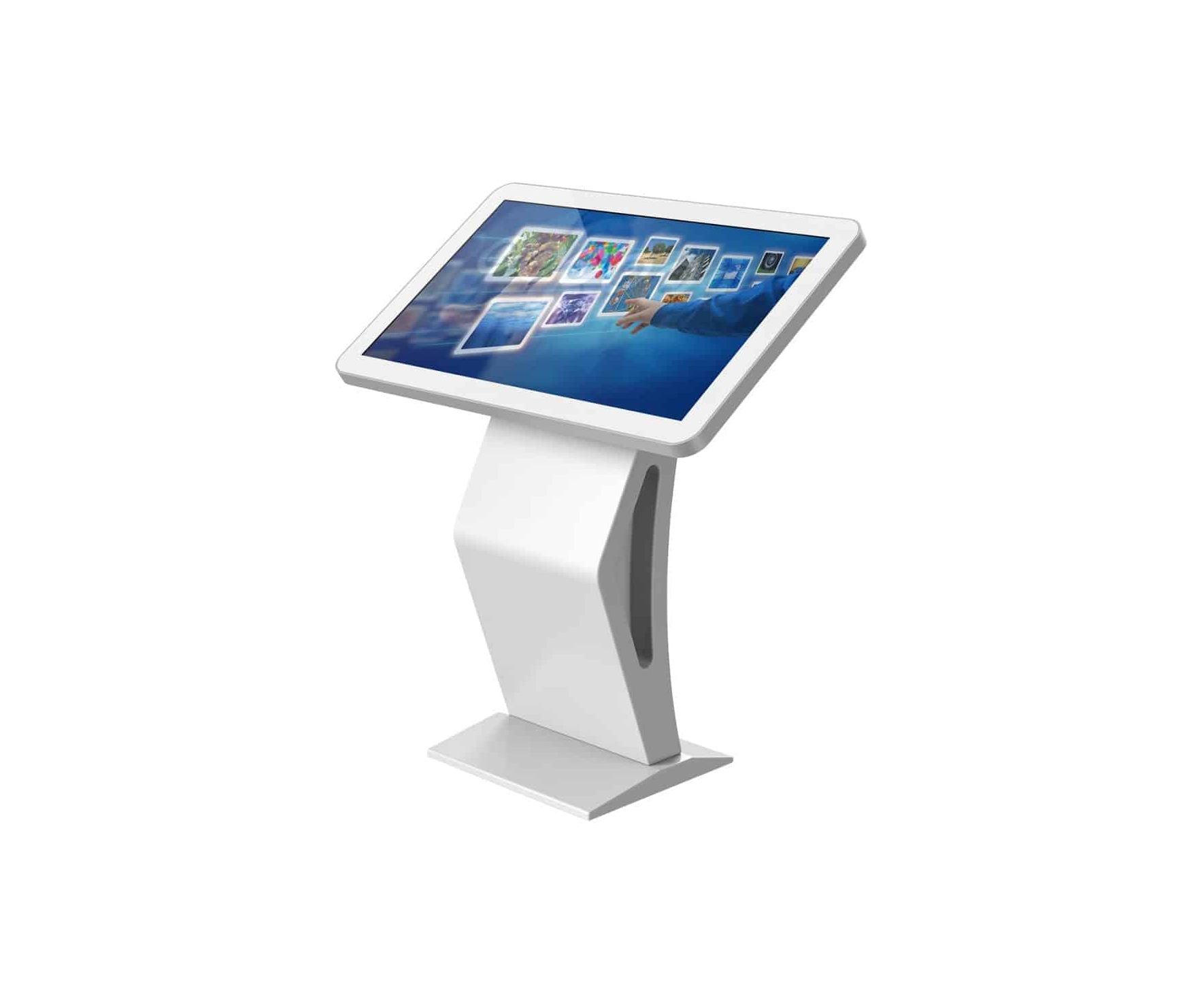 Flat interactive display