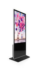 Tall interactive display