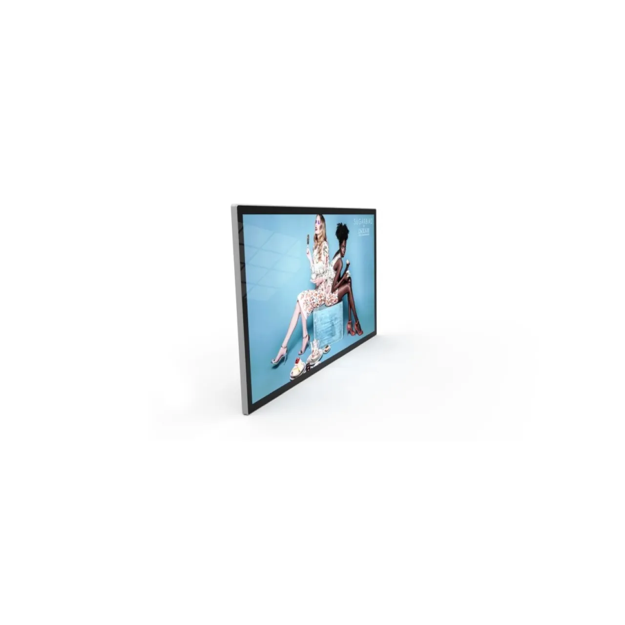 Compact interactive display